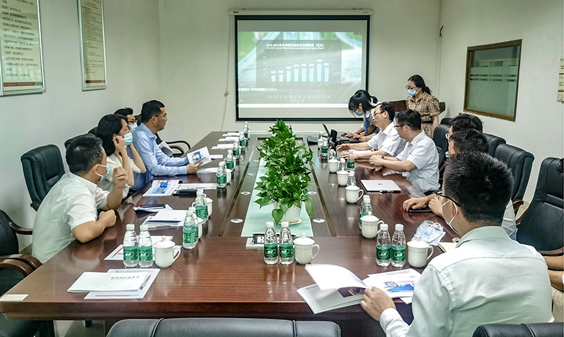 龙岗区委常委、组织部部长王清科一行调研走访太阳成集团tyc科技